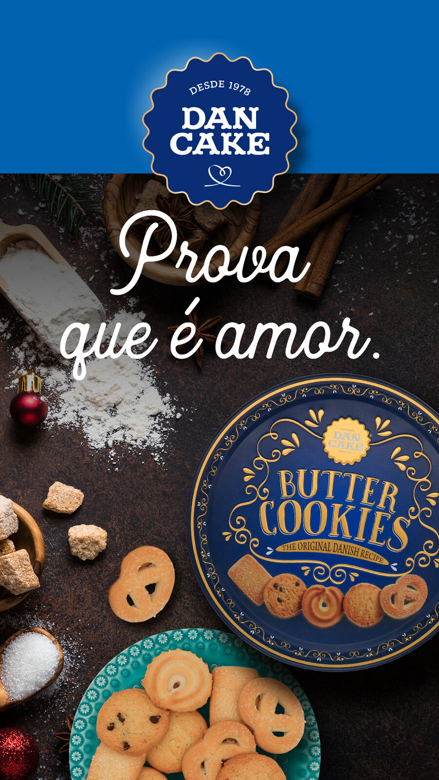 Dancake Butter Cookies — Prova que é amor