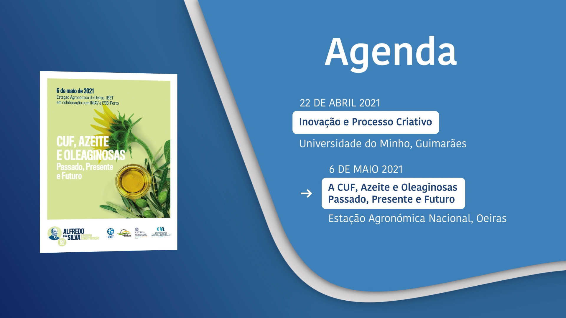 Agenda das comemorações de Alfredo da Silva